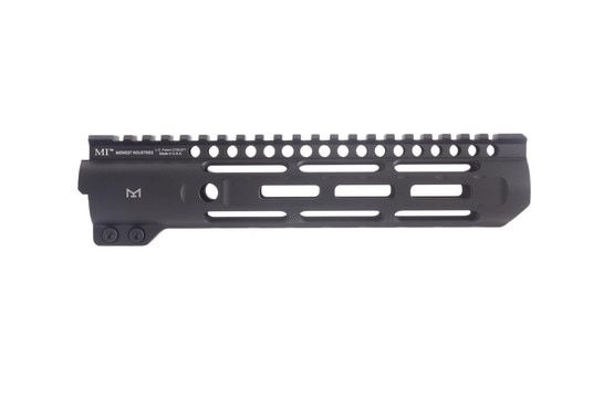9.25in Midwest Industries slim line AR-15 handguard features M-LOK slots and will cover a Mid-length gas system